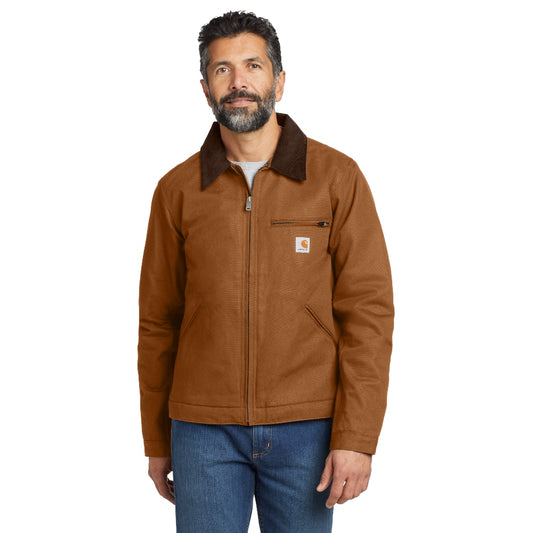 Carhartt® Duck Detroit Jacket - Carhartt Brown