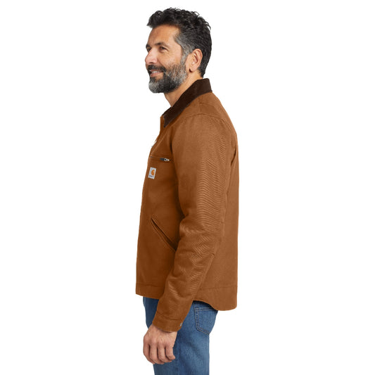 Carhartt® Duck Detroit Jacket - Carhartt Brown