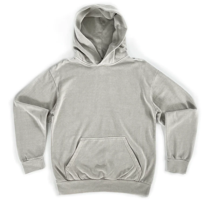 Premium Heavyweight Streetwear Hoodie - Cement