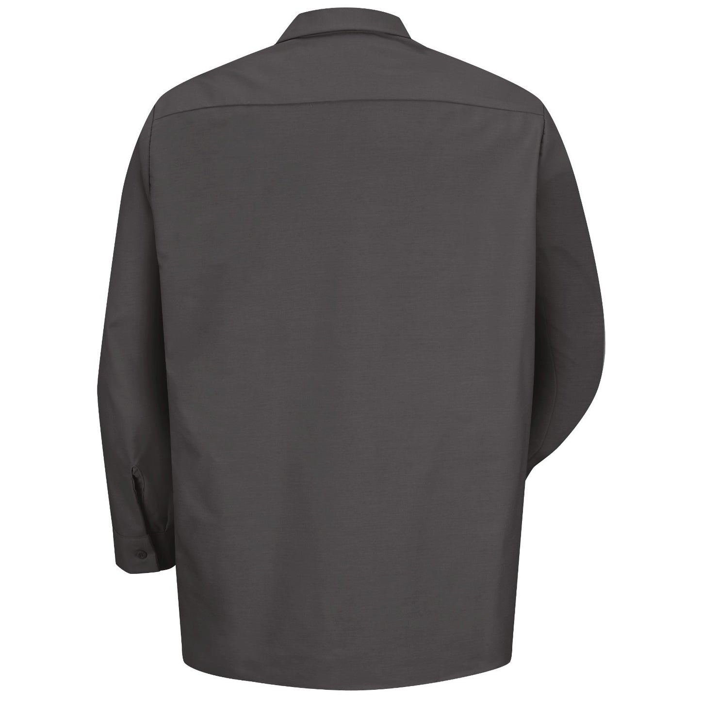 Red Kap® Long Sleeve Industrial Work Shirt  - Charcoal