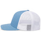 Pacific Headwear Trucker Snapback Cap - Columbia Blue/White/Columbia Blue
