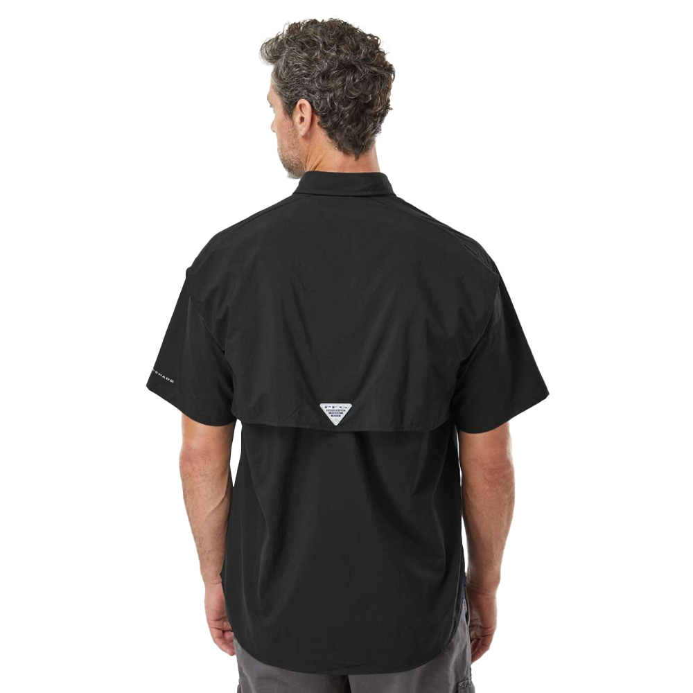 Men's PFG Bahama™ II Short Sleeve Shirt - Black