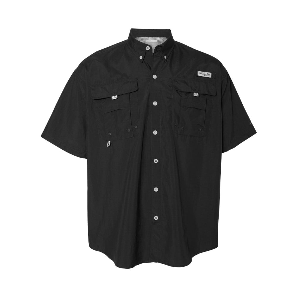 Men's PFG Bahama™ II Short Sleeve Shirt - Black