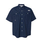 Men's PFG Bahama™ II Short Sleeve Shirt - Collegiate Blue