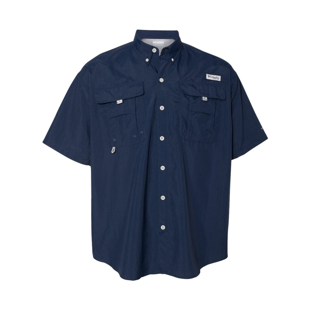 Men's PFG Bahama™ II Short Sleeve Shirt - Collegiate Blue