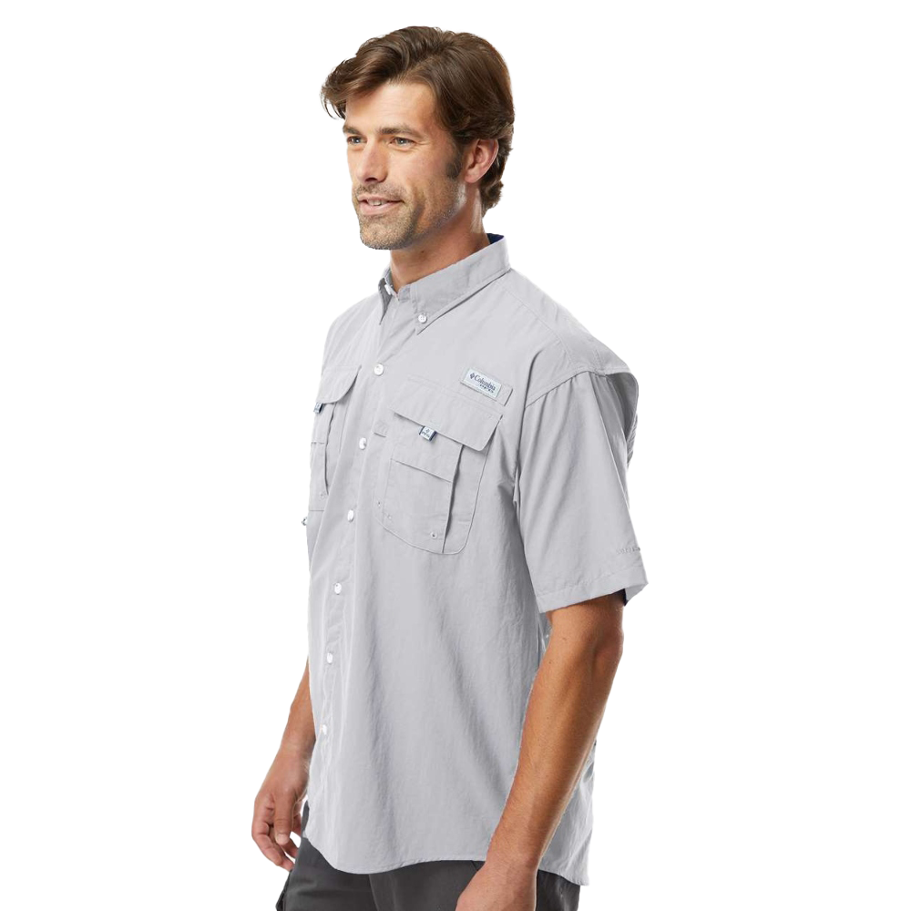 Men's PFG Bahama™ II Short Sleeve Shirt - Cool Grey