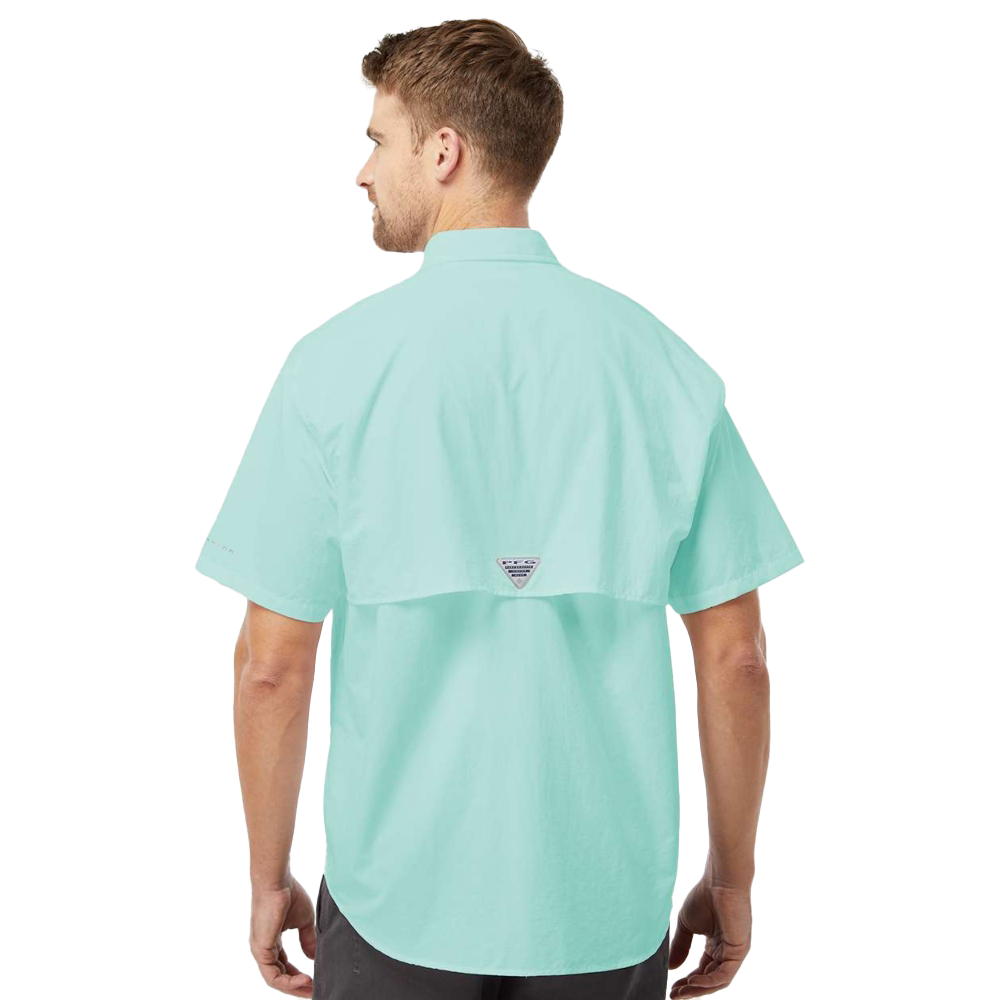 Men's PFG Bahama™ II Short Sleeve Shirt - Gulf Stream