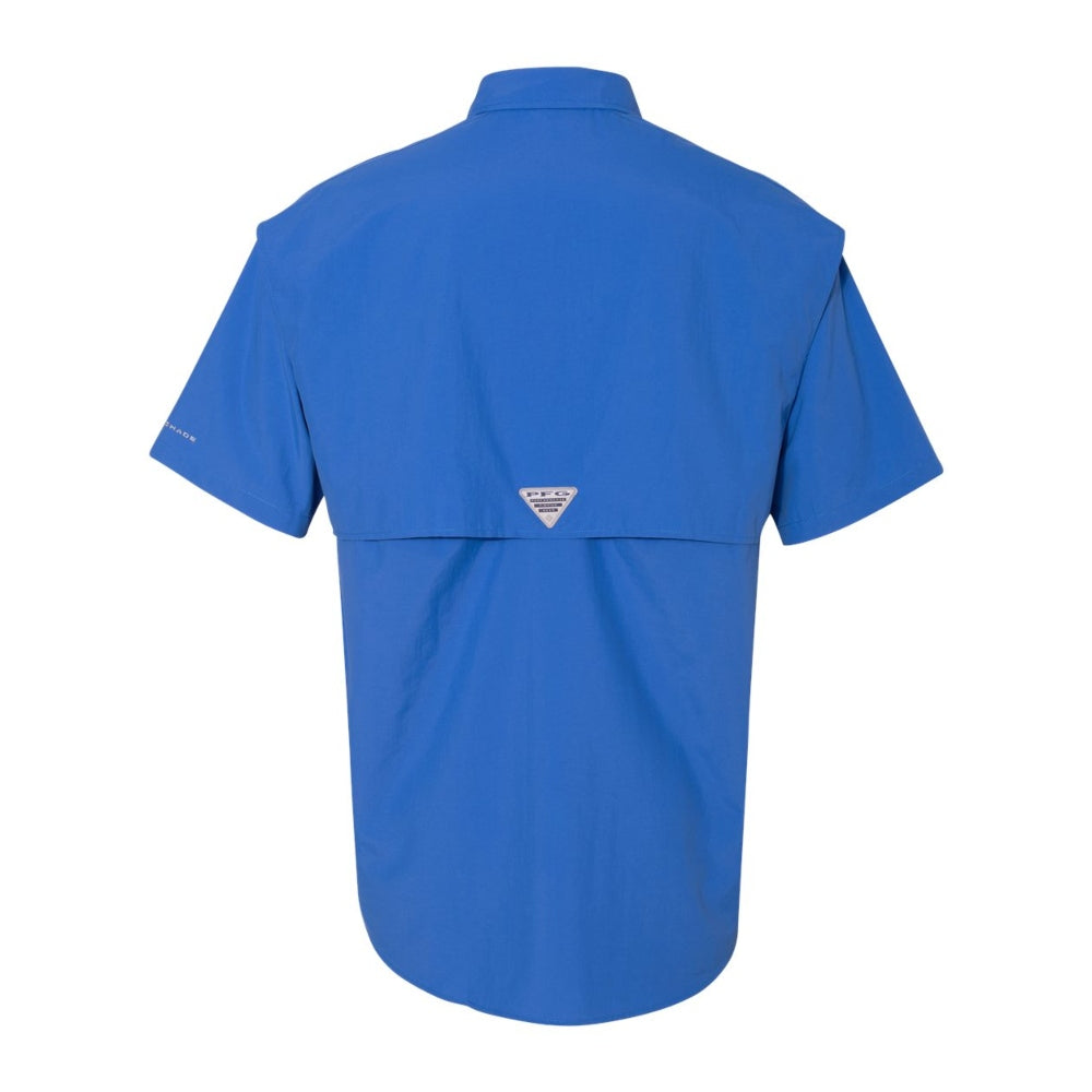 Men's PFG Bahama™ II Short Sleeve Shirt - Vivid Blue