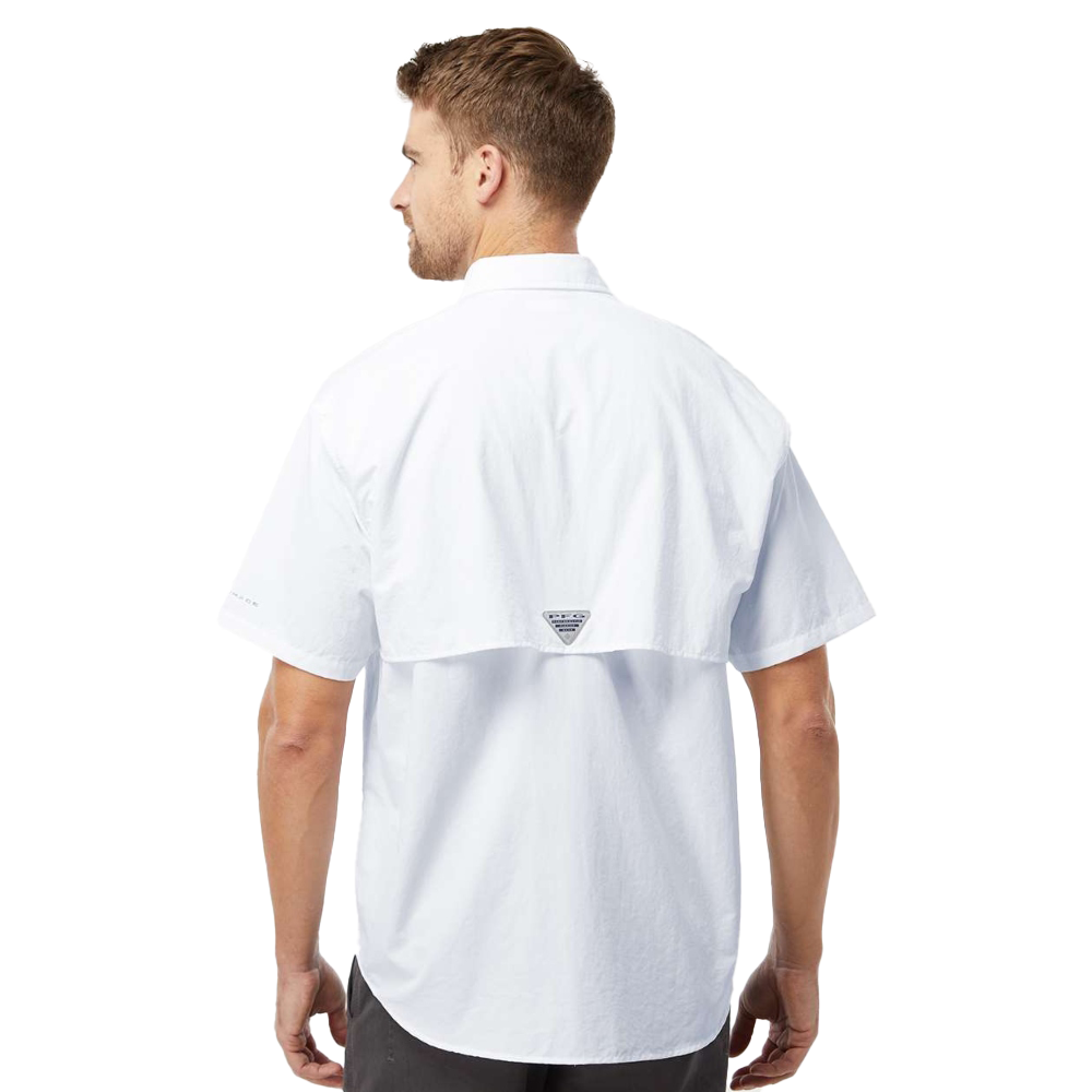 Men's PFG Bahama™ II Short Sleeve Shirt - White
