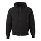DRI DUCK Men's Cheyenne Boulder Cloth™ Hooded Jacket with Tricot Quilt Lining - Black