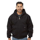 DRI DUCK Men's Cheyenne Boulder Cloth™ Hooded Jacket with Tricot Quilt Lining - Black