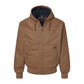 DRI DUCK Men's Cheyenne Boulder Cloth™ Hooded Jacket with Tricot Quilt Lining - Field Khaki