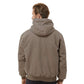 DRI DUCK Men's Cheyenne Boulder Cloth™ Hooded Jacket with Tricot Quilt Lining - Gravel