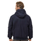 DRI DUCK Men's Cheyenne Boulder Cloth™ Hooded Jacket with Tricot Quilt Lining - Navy