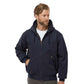 DRI DUCK Men's Cheyenne Boulder Cloth™ Hooded Jacket with Tricot Quilt Lining - Navy