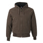 DRI DUCK Men's Cheyenne Boulder Cloth™ Hooded Jacket with Tricot Quilt Lining - Tobacco