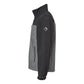 DRI DUCK Men's Motion Soft Shell Jacket - Black Heather/Black