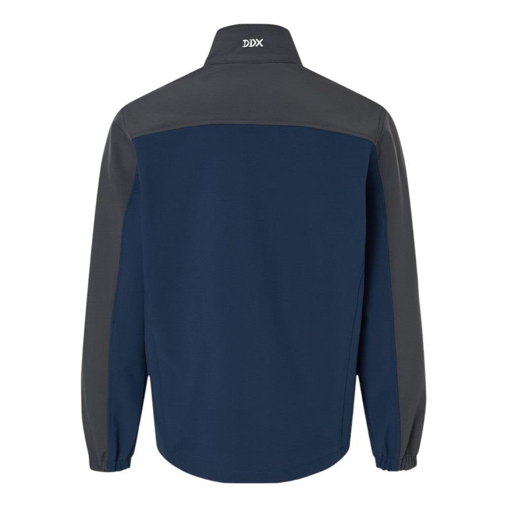 DRI DUCK Men's Motion Soft Shell Jacket - Deep Blue/Charcoal