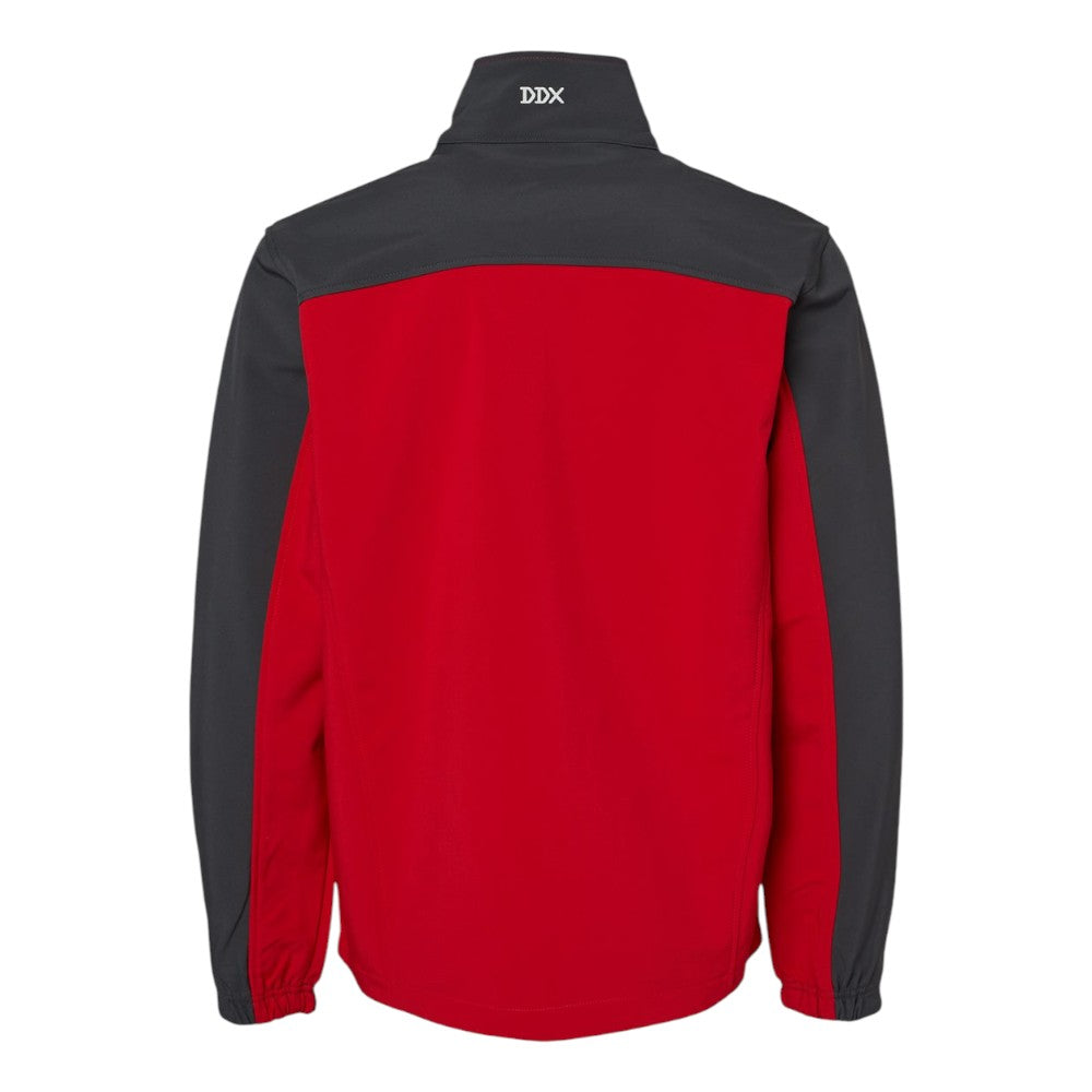DRI DUCK Men's Motion Soft Shell Jacket - Red/Charcoal