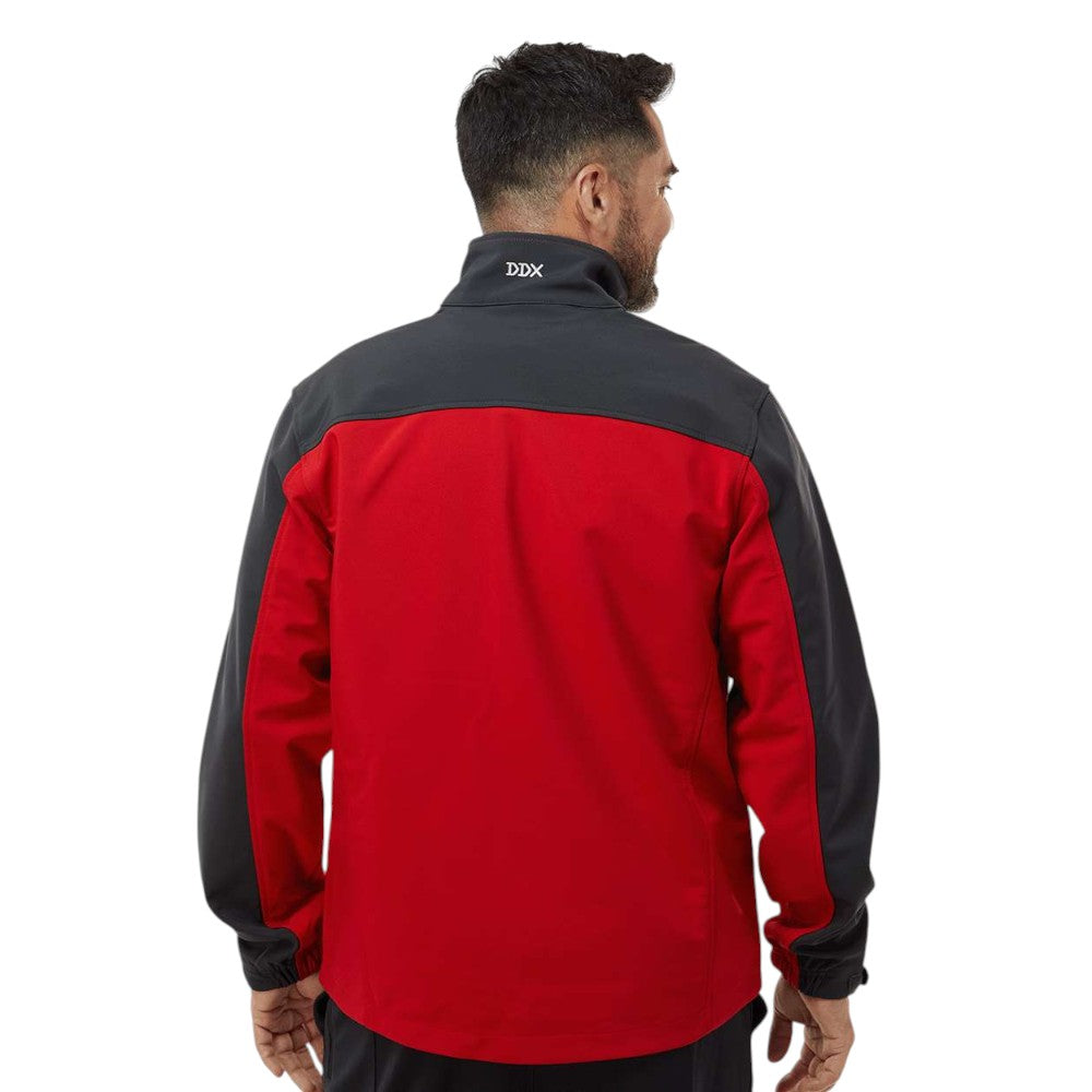 DRI DUCK Men's Motion Soft Shell Jacket - Red/Charcoal