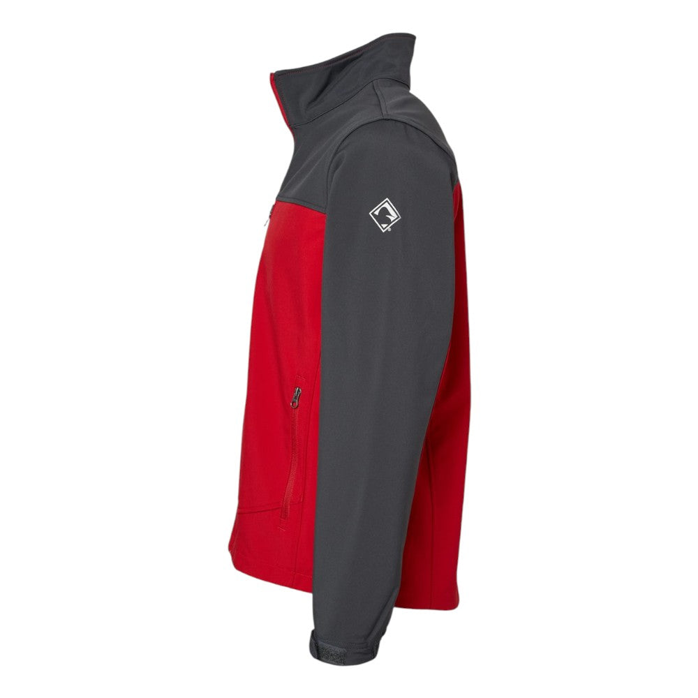 DRI DUCK Men's Motion Soft Shell Jacket - Red/Charcoal