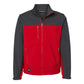 DRI DUCK Men's Motion Soft Shell Jacket - Red/Charcoal