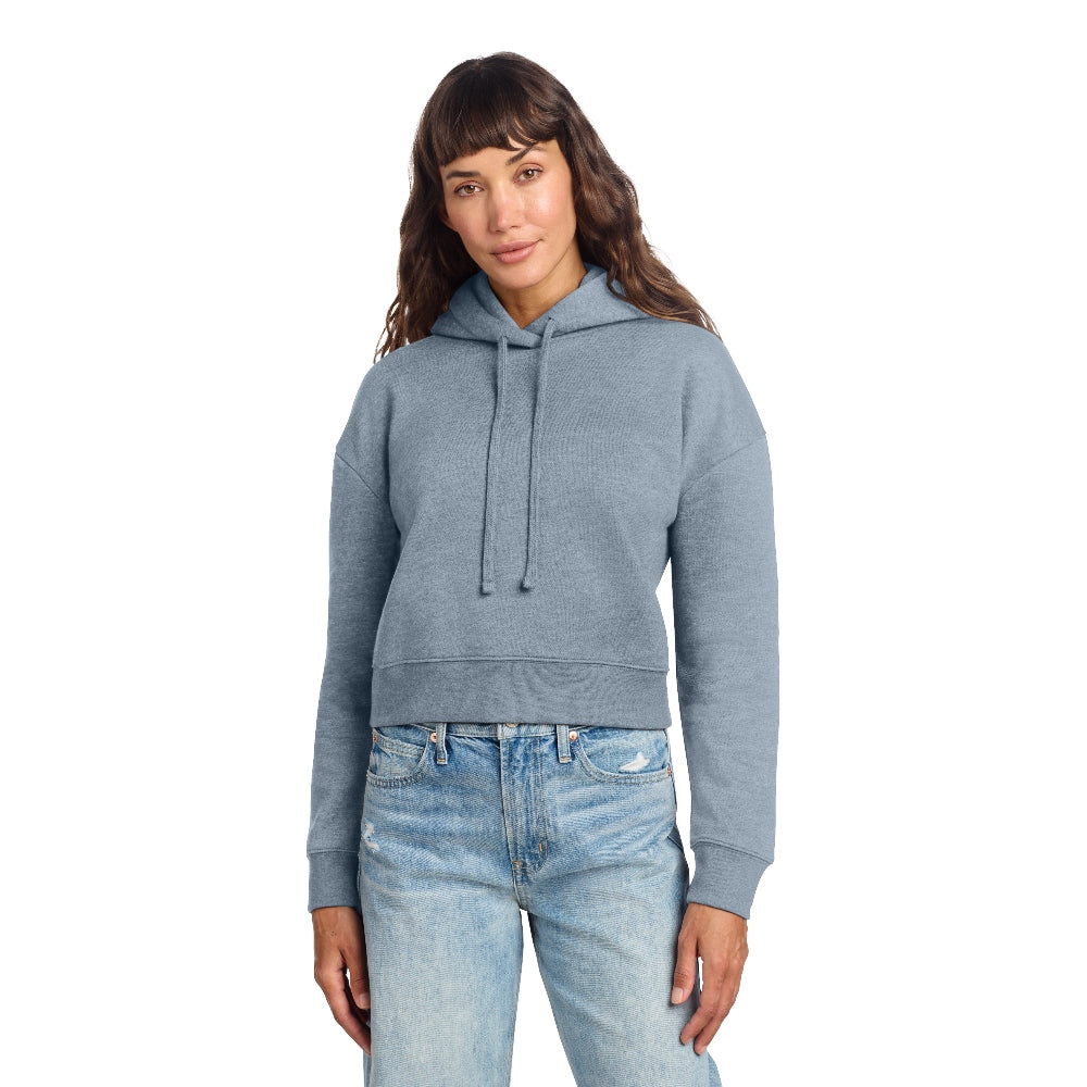 District® Women’s V.I.T.™ Fleece Hoodie - Flint Blue Heather