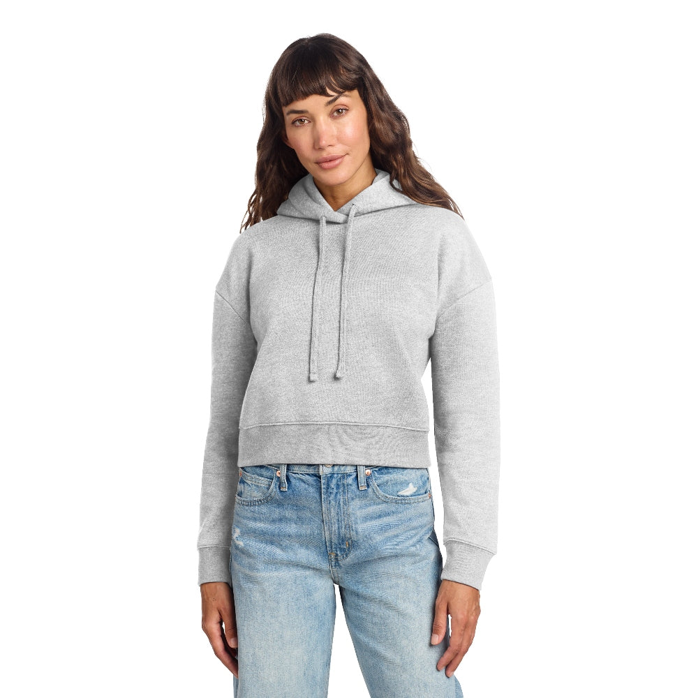 District® Women’s V.I.T.™ Fleece Hoodie - Light Heather Grey