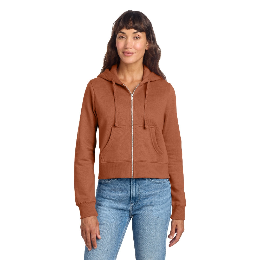 District® Women’s V.I.T.™ Fleece Full-Zip Hoodie - Desert Rose