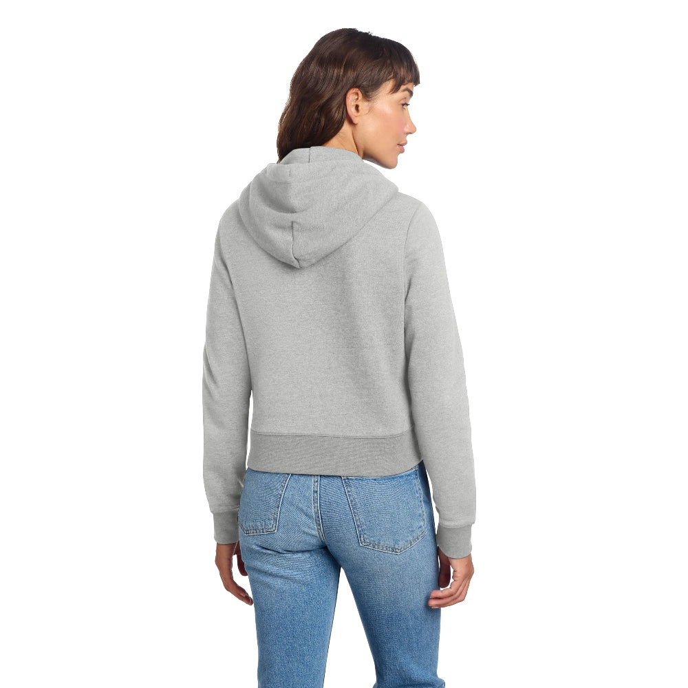 District® Women’s V.I.T.™ Fleece Full-Zip Hoodie - Light Heather Grey