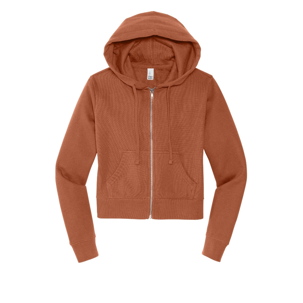 District® Women’s V.I.T.™ Fleece Full-Zip Hoodie - Desert Rose