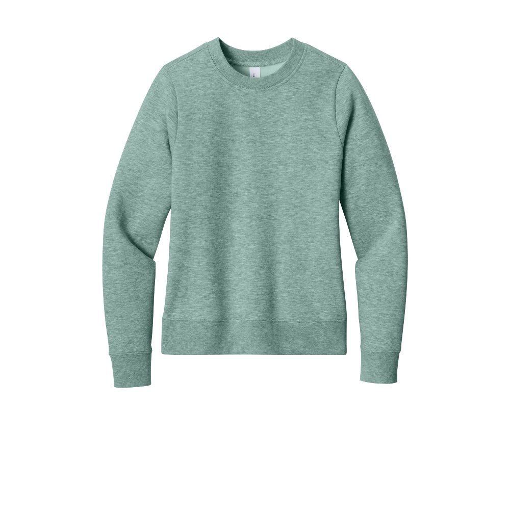 District® Women’s V.I.T.™ Fleece Crew - Heathered Dusty Sage
