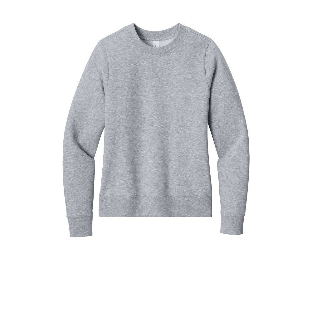 District® Women’s V.I.T.™ Fleece Crew - Light Heather Grey