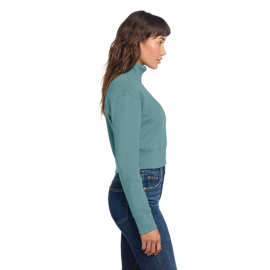 District® Women’s V.I.T.™ Fleece 1/2-Zip - Eucalyptus Blue