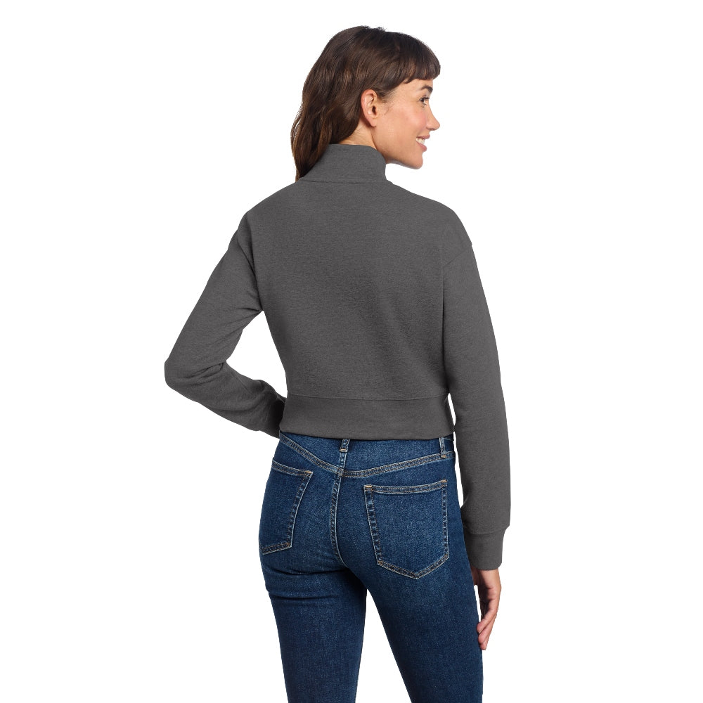 District® Women’s V.I.T.™ Fleece 1/2-Zip - Heathered Charcoal