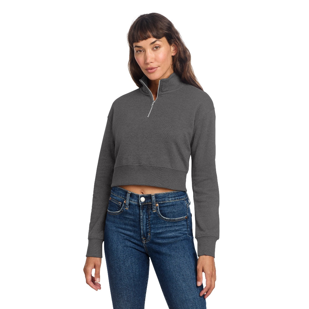 District® Women’s V.I.T.™ Fleece 1/2-Zip - Heathered Charcoal