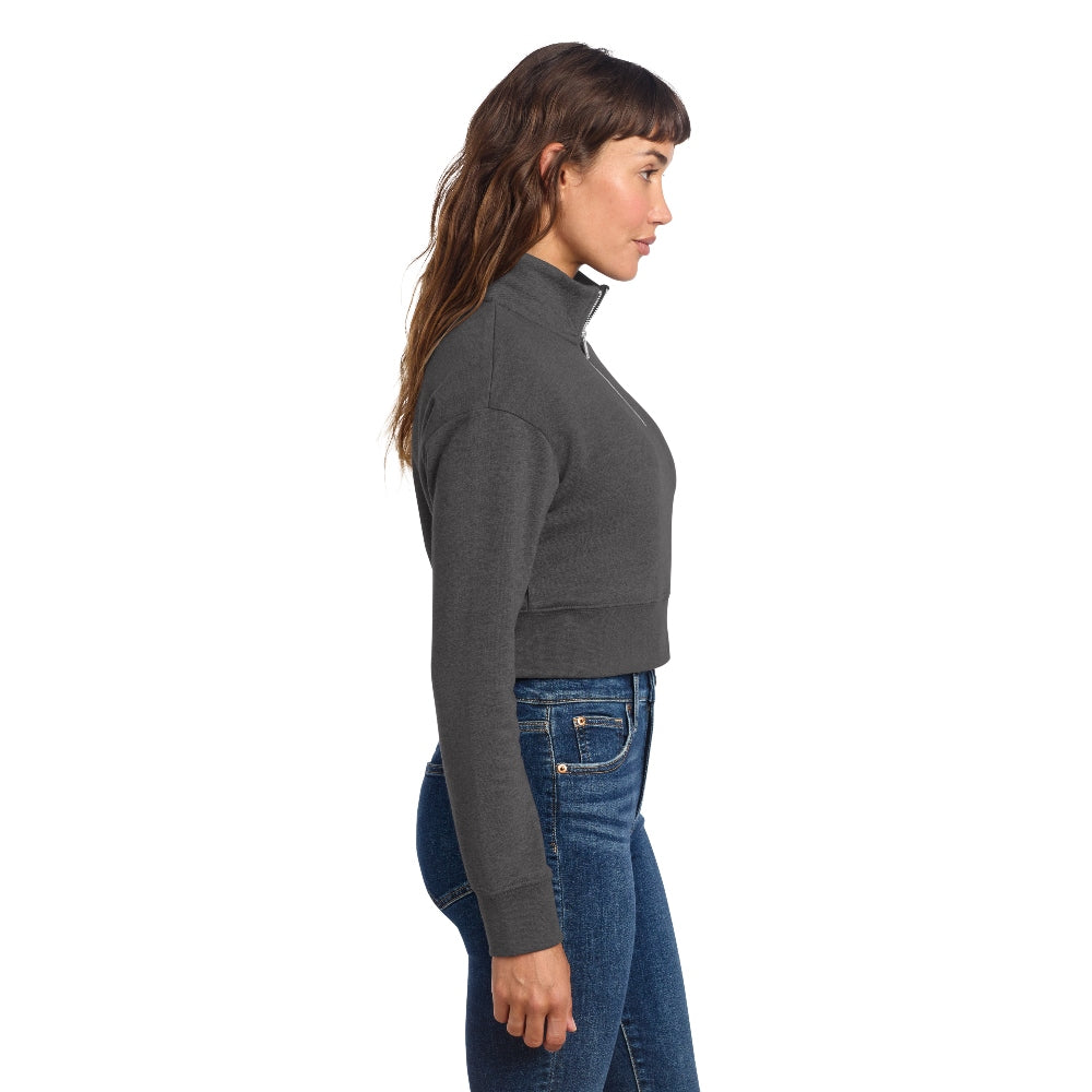 District® Women’s V.I.T.™ Fleece 1/2-Zip - Heathered Charcoal