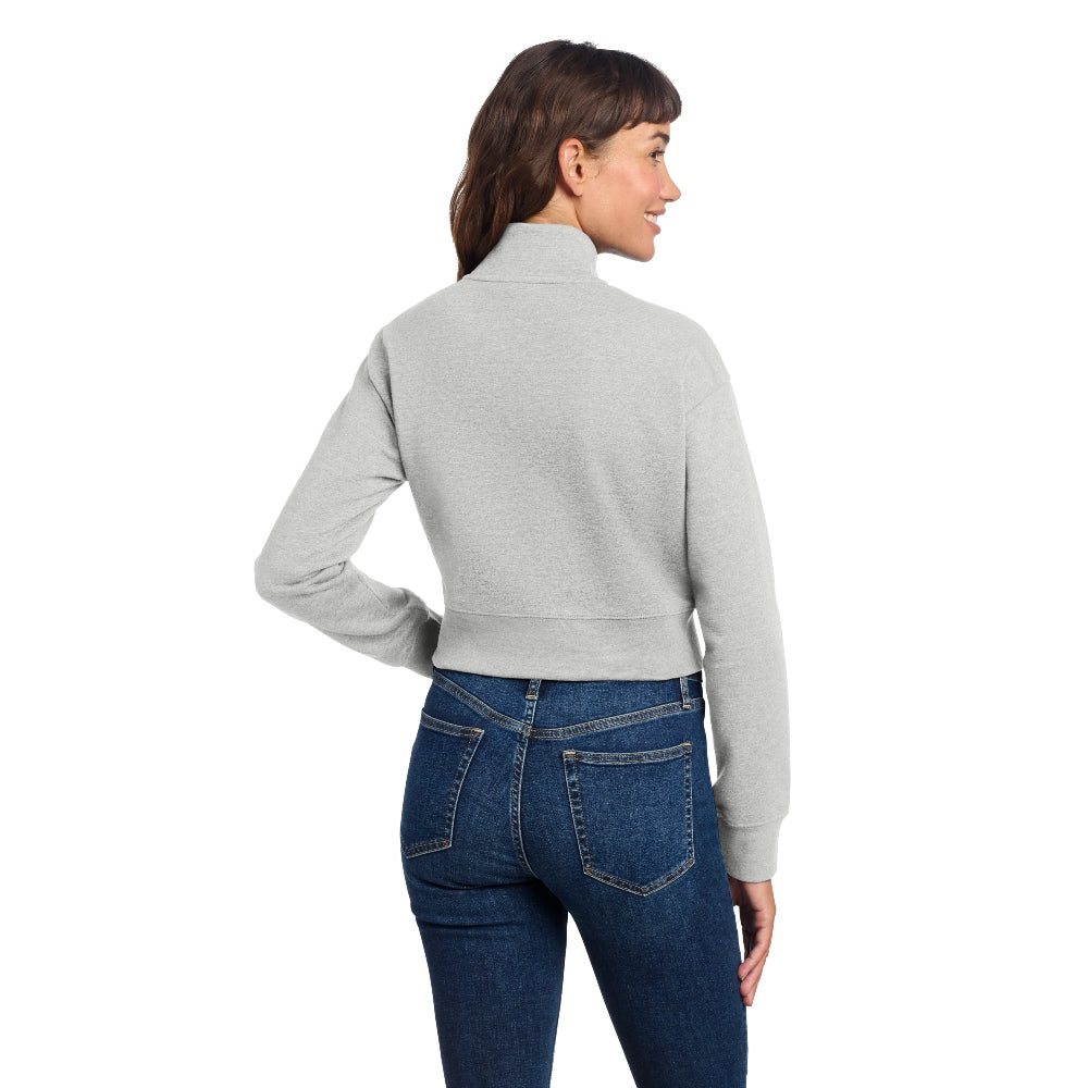 District® Women’s V.I.T.™ Fleece 1/2-Zip - Light Heather Grey