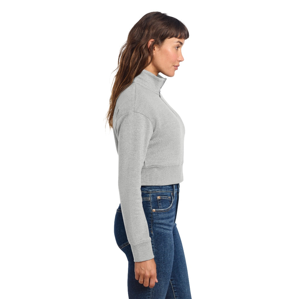 District® Women’s V.I.T.™ Fleece 1/2-Zip - Light Heather Grey