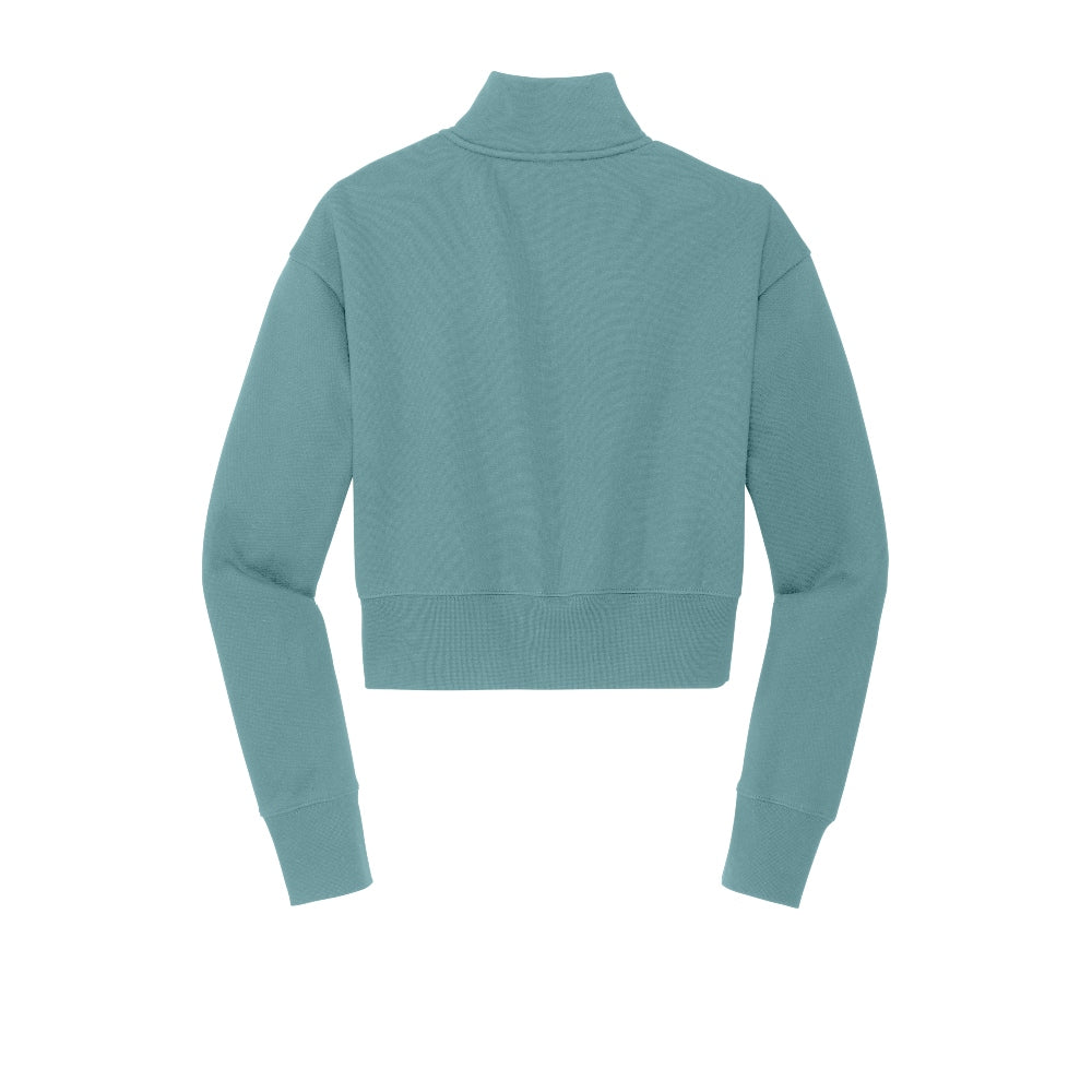 District® Women’s V.I.T.™ Fleece 1/2-Zip - Eucalyptus Blue