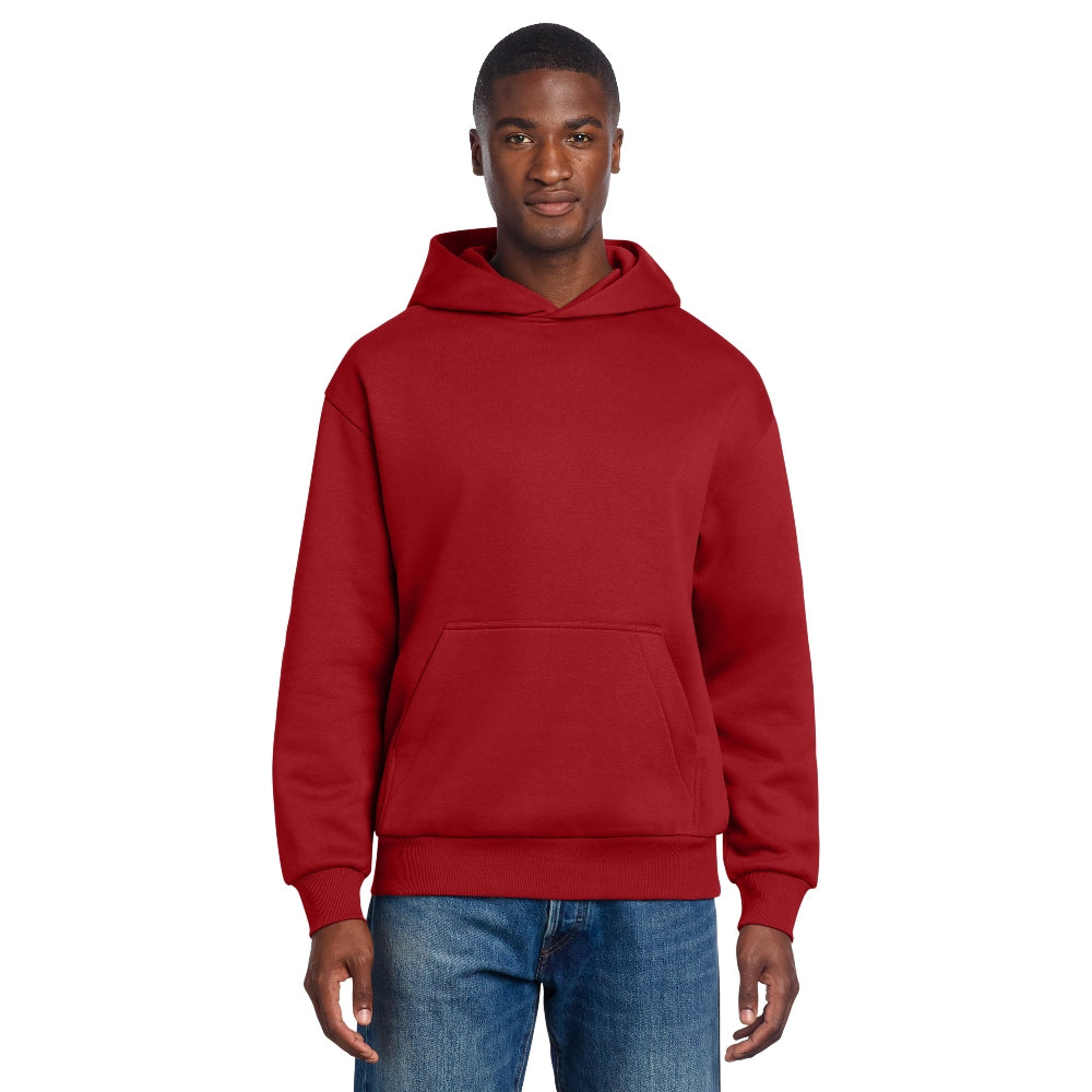 District® V.I.T.™ Heavyweight Fleece Hoodie - Classic Red