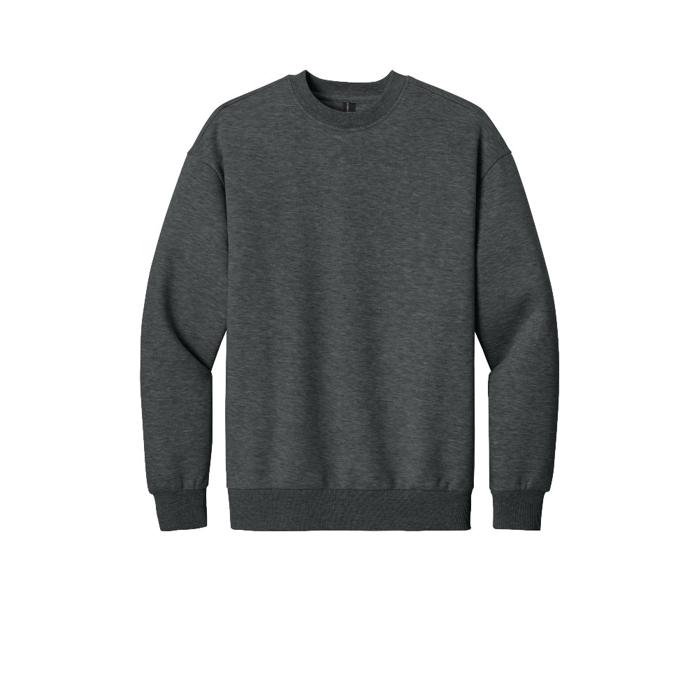 District® V.I.T.™ Heavyweight Fleece Crew - Heathered Charcoal