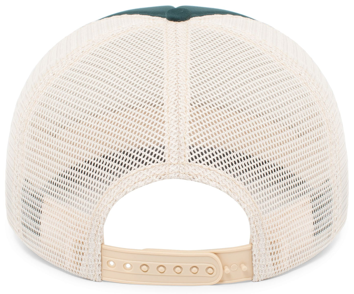 Pacific Headwear Foamie Fresh Trucker Cap - Dark Teal/Khaki/Orange