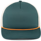 Pacific Headwear Foamie Fresh Trucker Cap - Dark Teal/Khaki/Orange