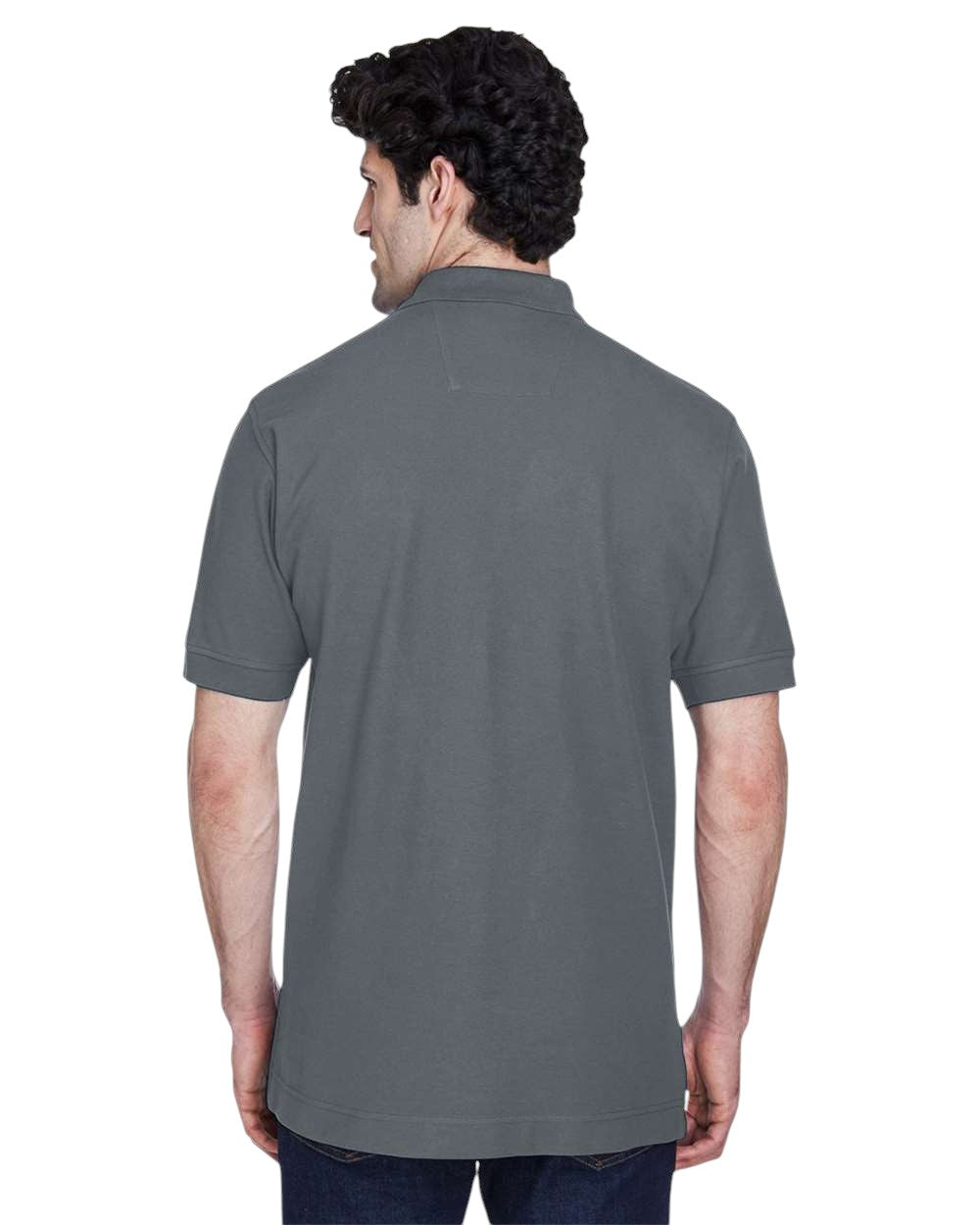 Devon & Jones Pima Piqué Polo - Graphite