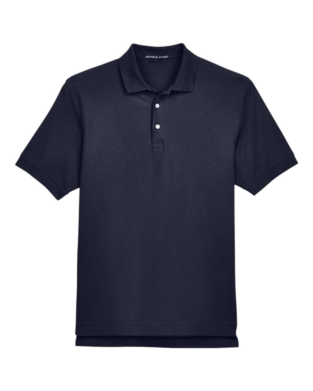 Devon & Jones Pima Piqué Polo - Navy