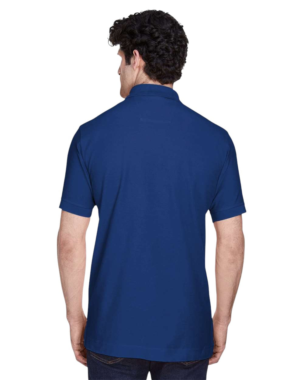 Devon & Jones Pima Piqué Polo - True Royal