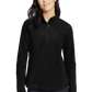 Eddie Bauer® Women's 1/2-Zip Microfleece Jacket - Black