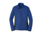 Eddie Bauer® Women's Full-Zip Heather Stretch Fleece Jacket - Blue Heather