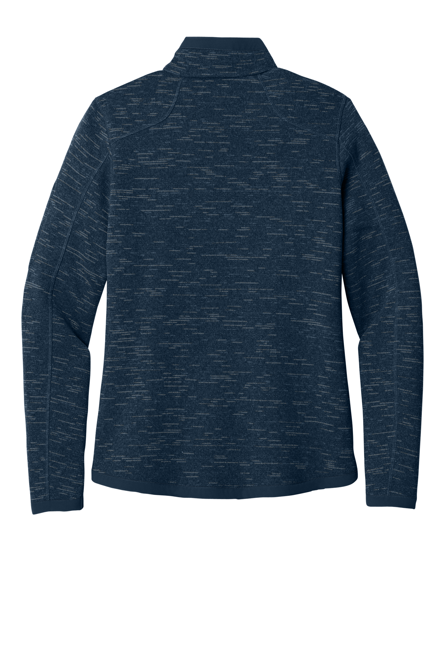 Eddie Bauer ® Women's Sweater Fleece Full-Zip - River Blue Navy Heather